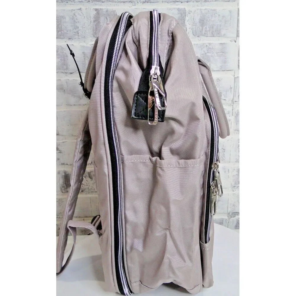 VANKEAN Womens 16 Inch Backpack‎ / Diaper Bag W/ Portable Changing Area - NEW